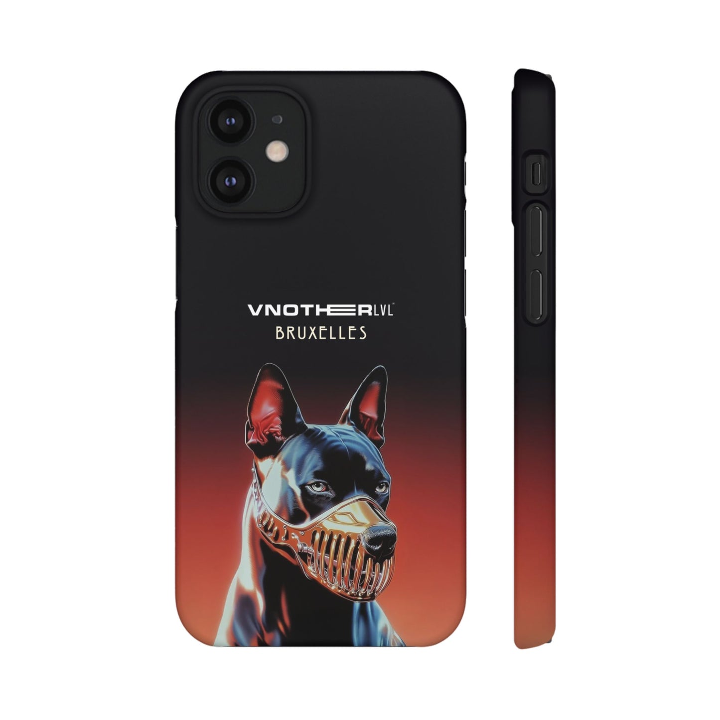 VNOTHERLVL Phone Case - Pitbull / Bruxelles