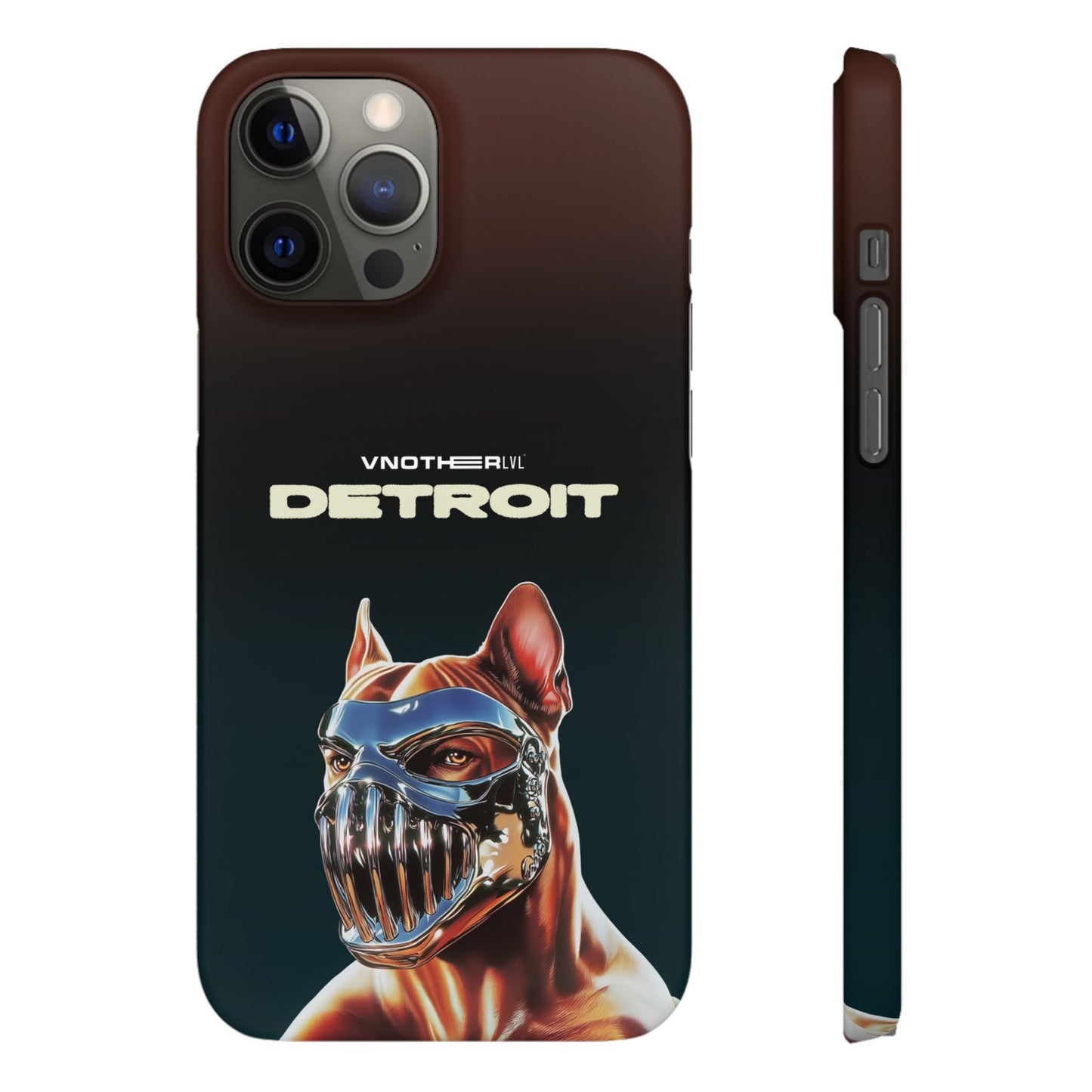 VNOTHERLVL Phone Case - Pitbull / Detroit