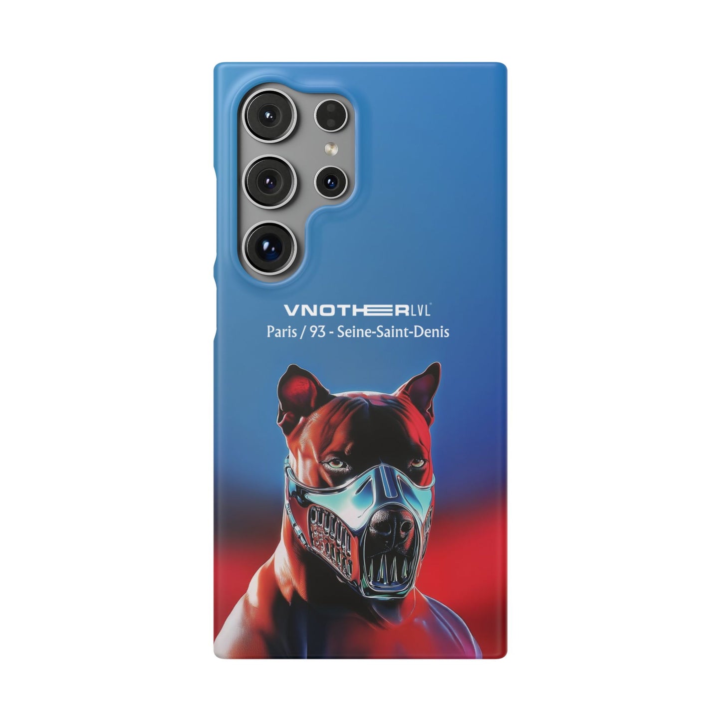 VNOTHERLVL Phone Case - Pitbull / Paris 93