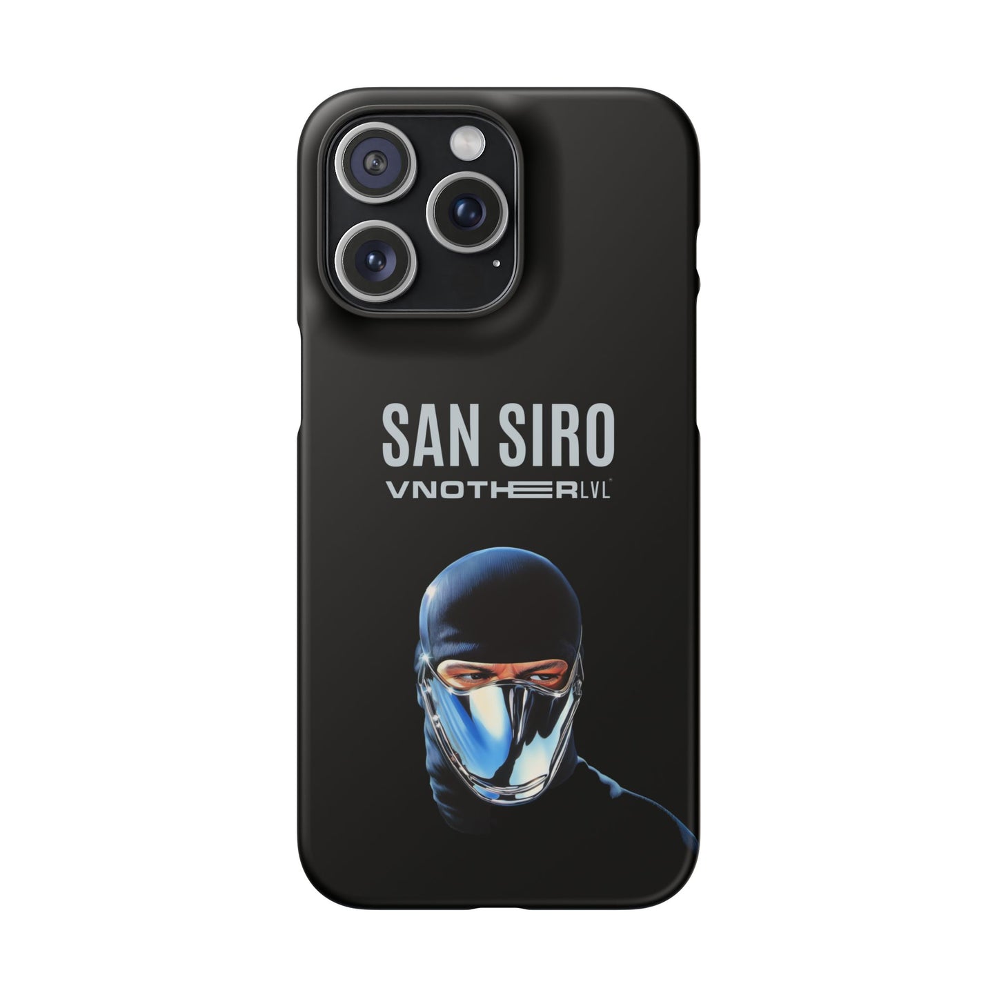 VNOTHERLVL Black Phone Case - San Siro / Inter / Milano