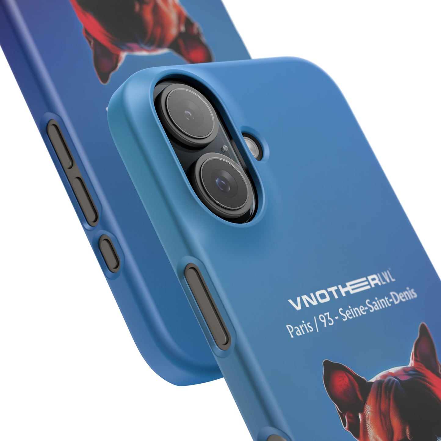 VNOTHERLVL Phone Case - Pitbull / Paris 93