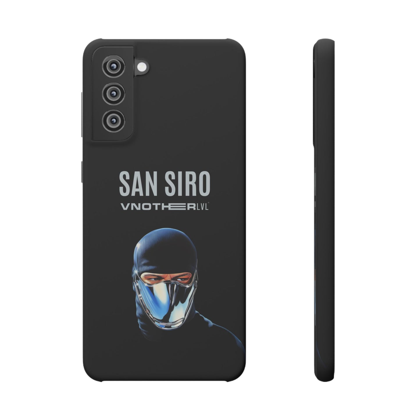 VNOTHERLVL Black Phone Case - San Siro / Inter / Milano
