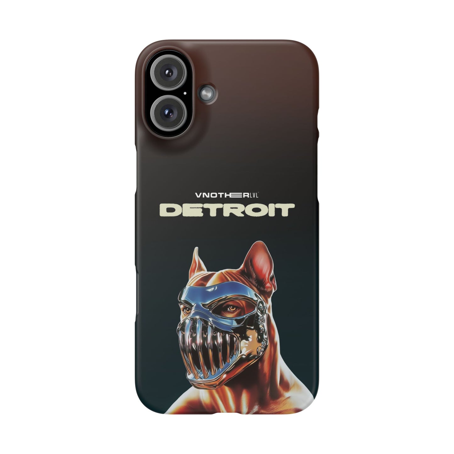 VNOTHERLVL Phone Case - Pitbull / Detroit