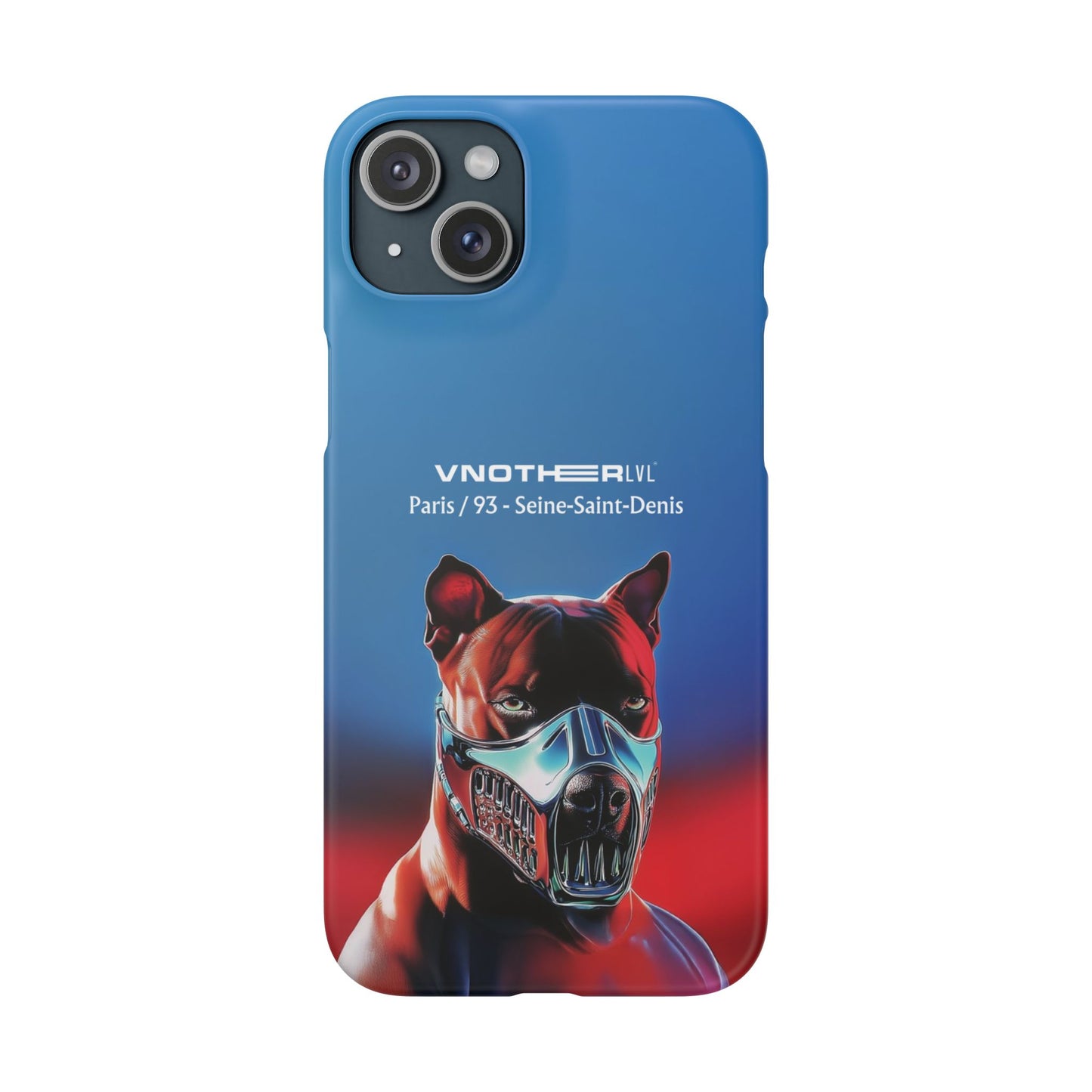 VNOTHERLVL Phone Case - Pitbull / Paris 93