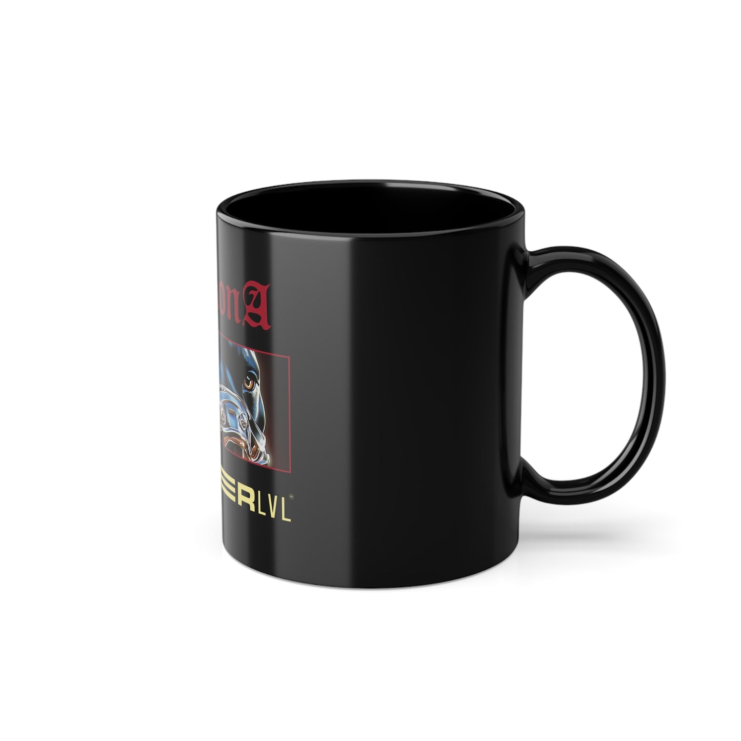 VNOTHERLVL Black Coffee Mug - Barcelona / Spain