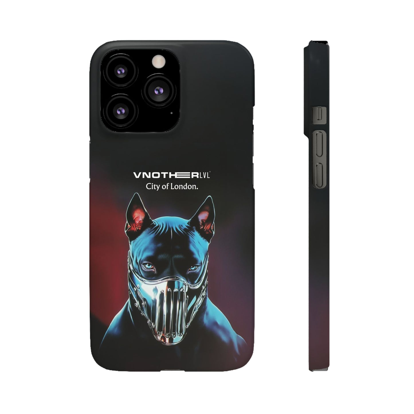 VNOTHERLVL Phone Case - Pitbull / London