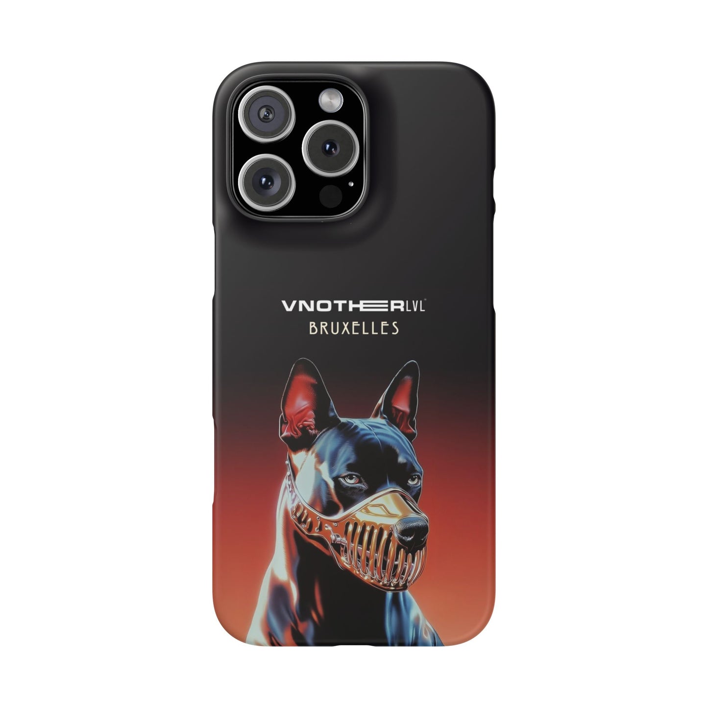 VNOTHERLVL Phone Case - Pitbull / Bruxelles