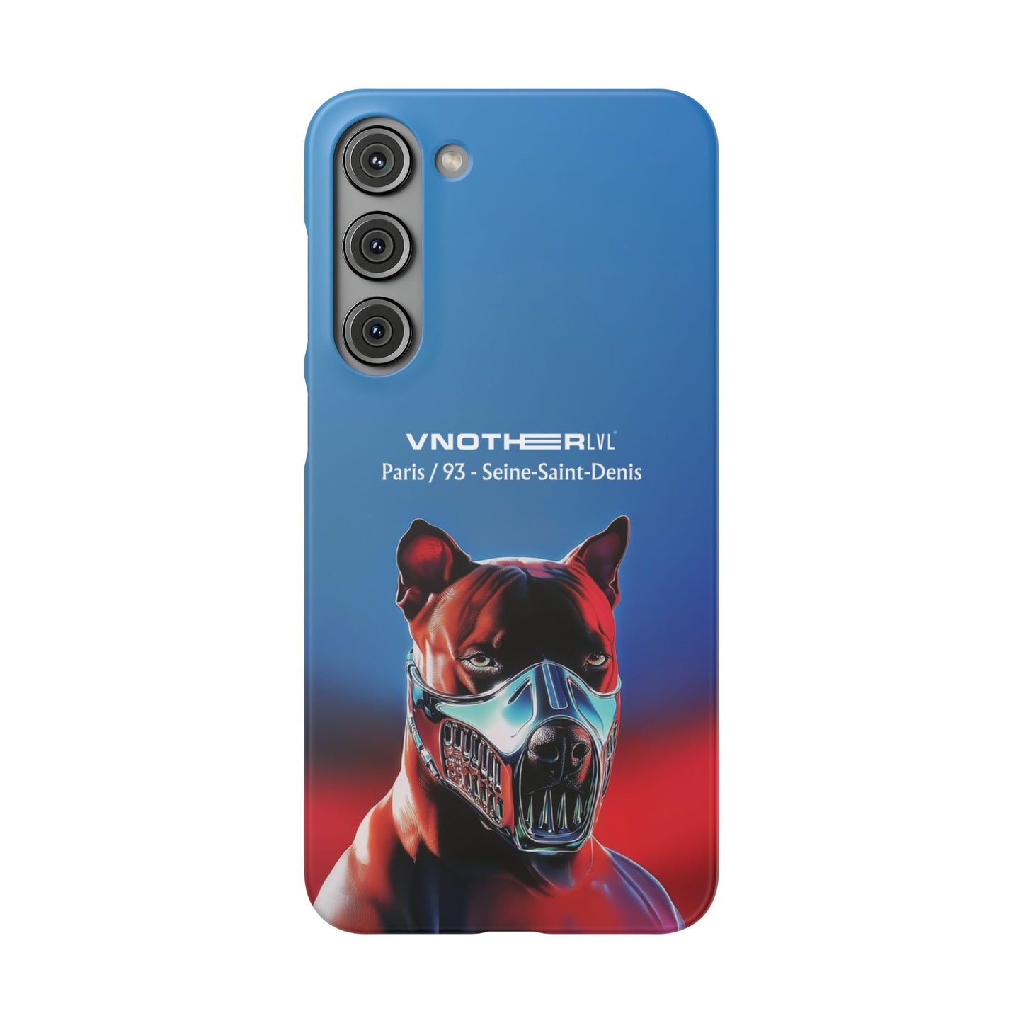 VNOTHERLVL Phone Case - Pitbull / Paris 93