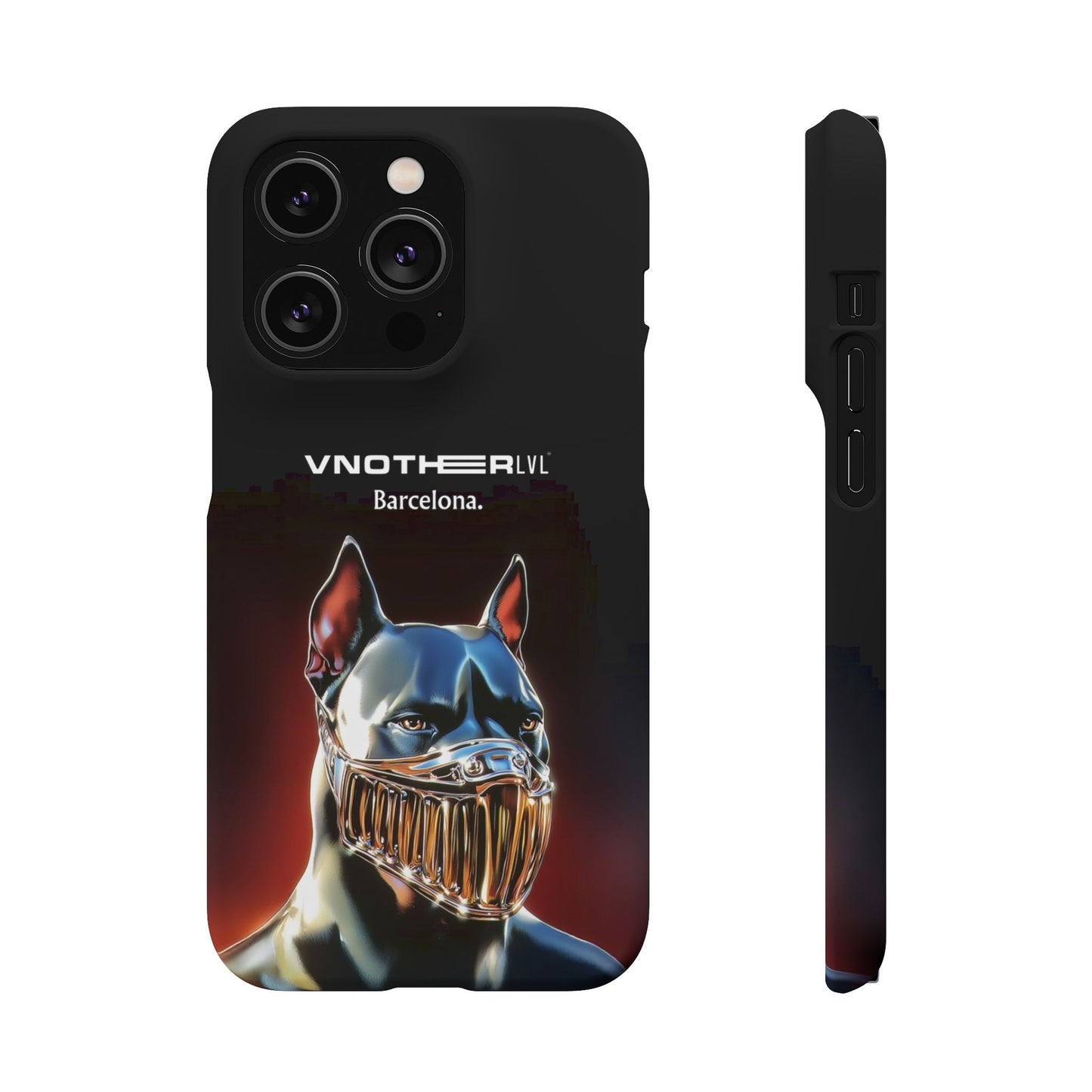 VNOTHERLVL Phone Case - Pitbull / Barcelona