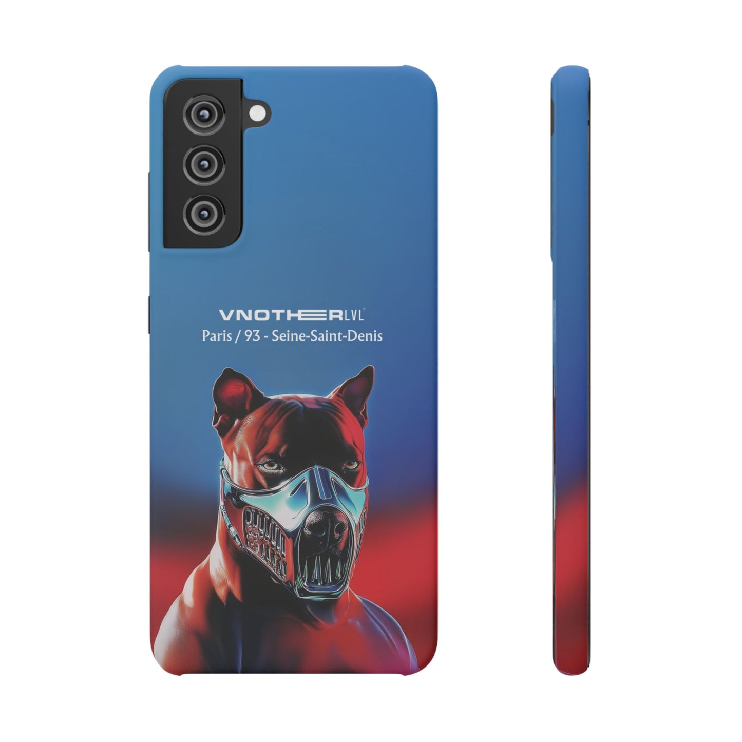 VNOTHERLVL Phone Case - Pitbull / Paris 93