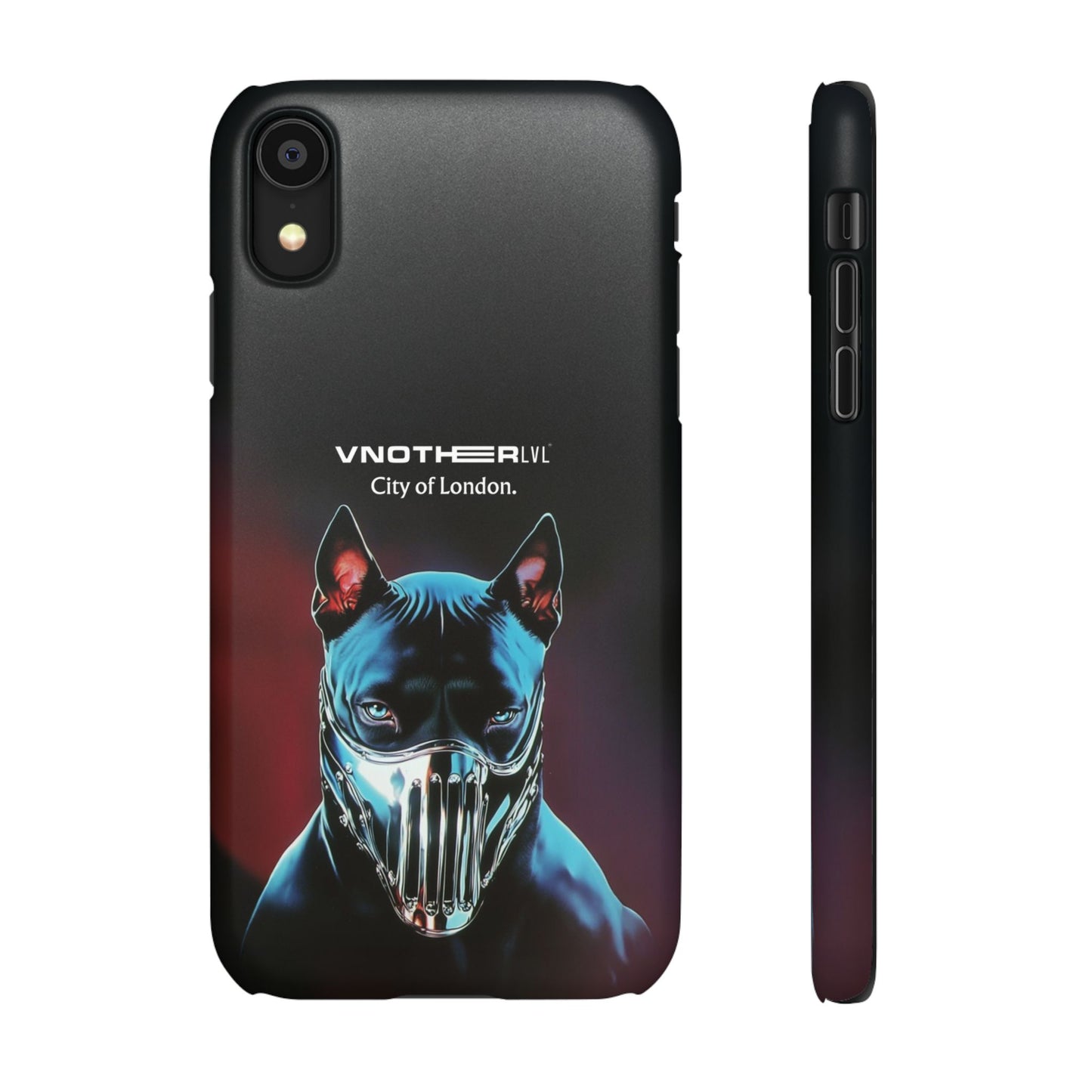 VNOTHERLVL Phone Case - Pitbull / London