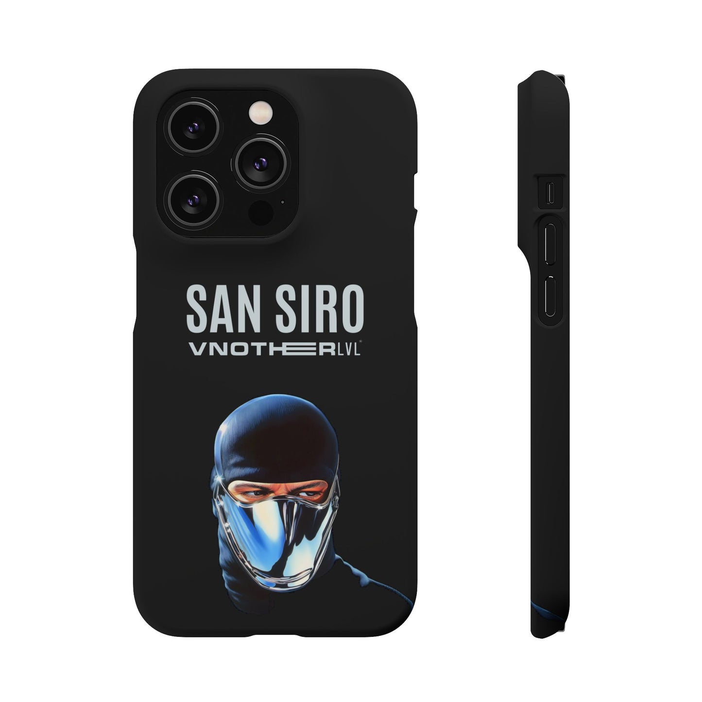 VNOTHERLVL Black Phone Case - San Siro / Inter / Milano